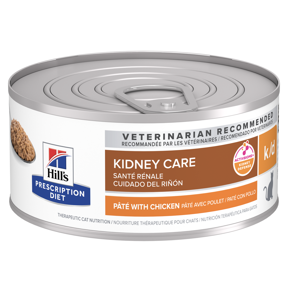 Hill's Prescription Diet k/d alimento humedo para gato, lata 156 g