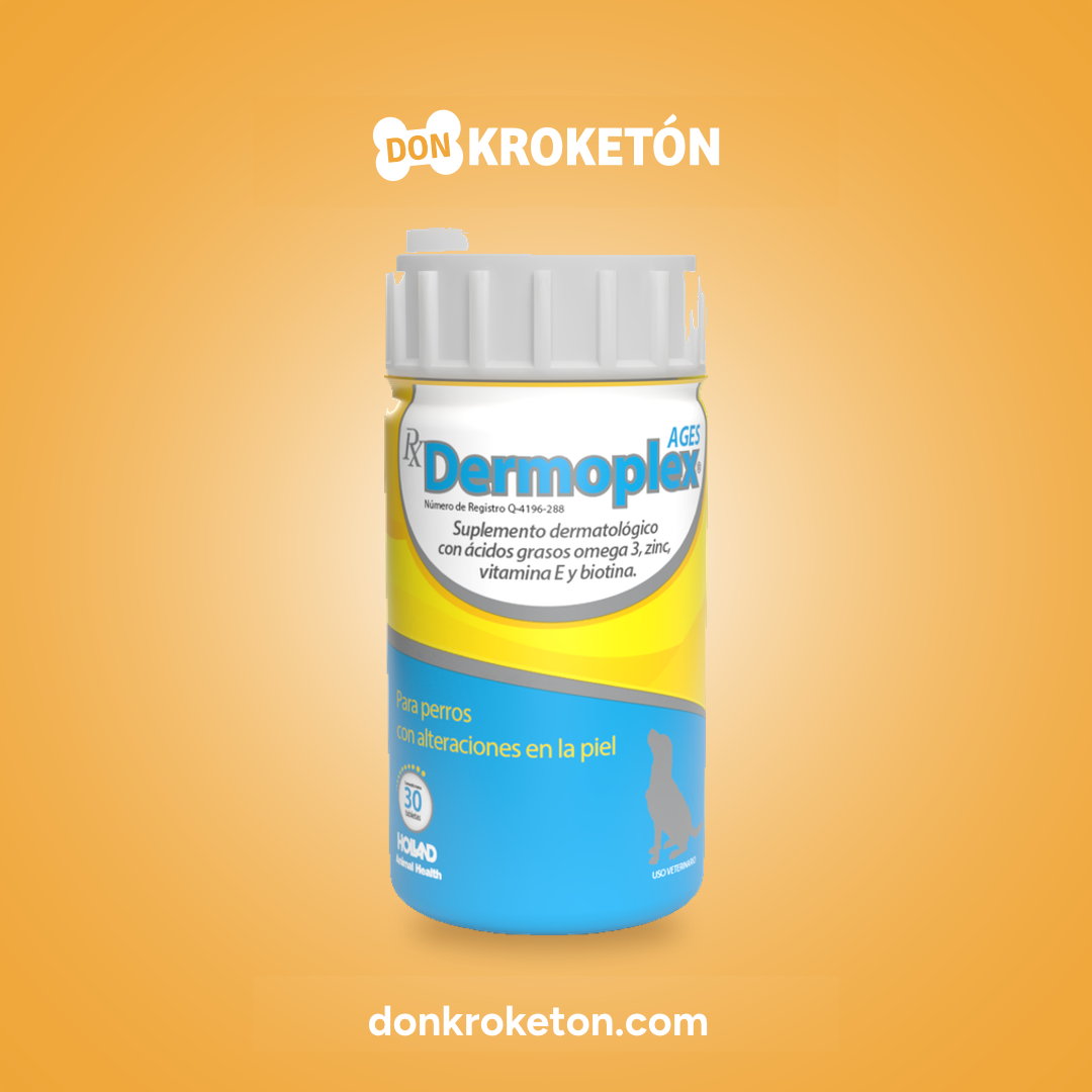 Holland Rx Dermoplex AGES 30 tabletas - imagen comercial Don Kroketon