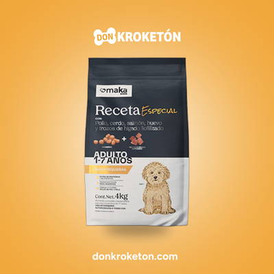 Maka Receta Especial Hígado Razas Pequeñas - imagen comercial Don Kroketon
