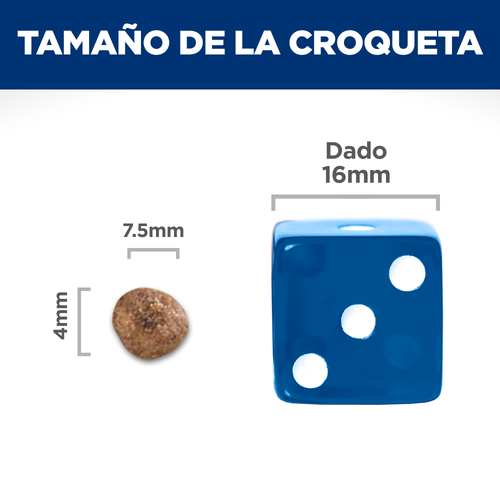 Hill's Science Diet Adult Small Paws Cordero y Arroz - fotografia de la croqueta