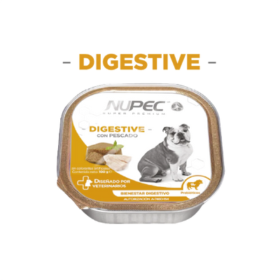 Nupec Húmedo Digestive 100 g – Clúster 16 pzas