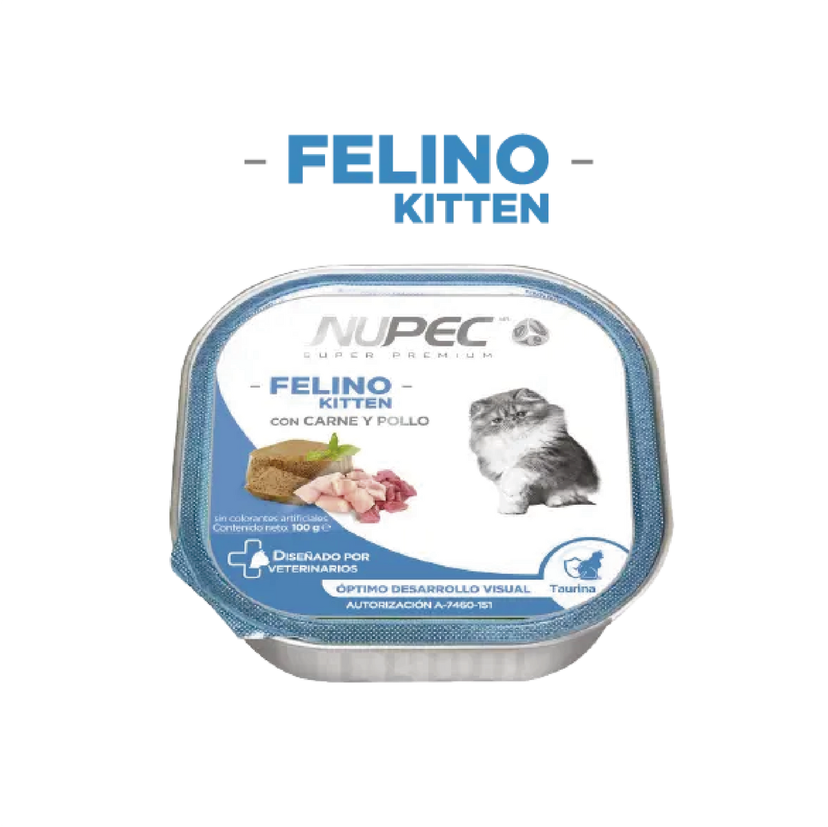 Nupec Humedo Gatito 100g