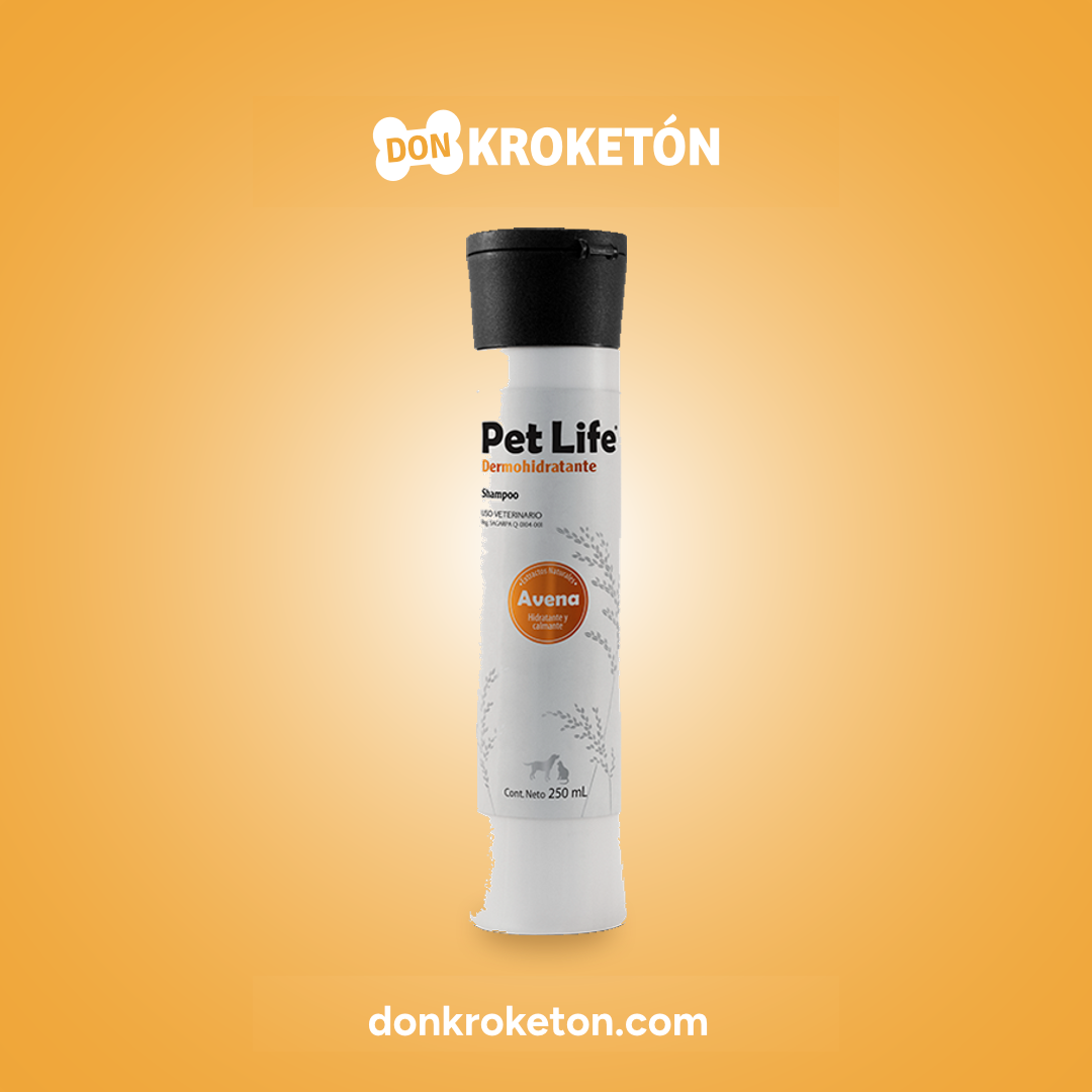 Pet Life Dermohidratante Shampoo 250 ml - imagen comercial Don Kroketon