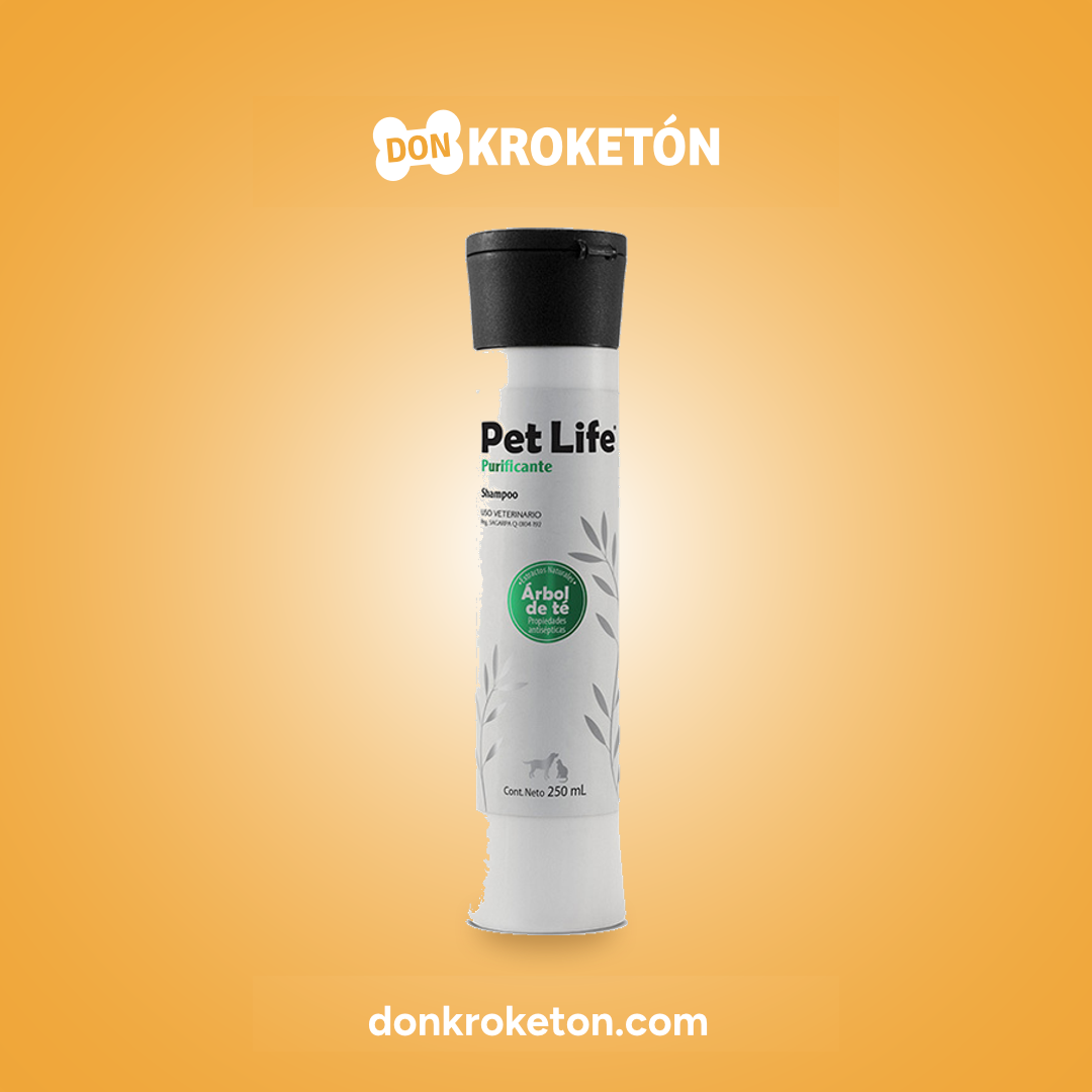 Pet Life Purificante Shampoo 250 ml - imagen comercial Don Kroketon
