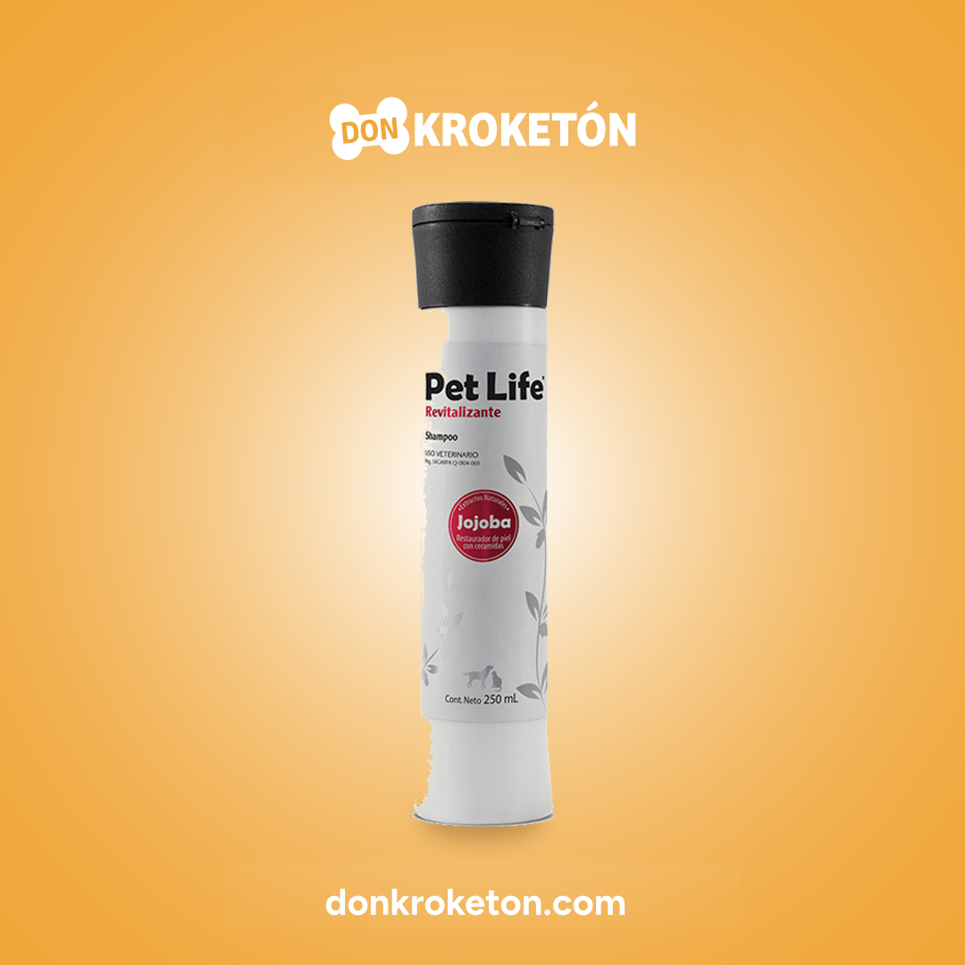 Pet Life Revitalizante Shampoo 250 ml - imagen comercial Don Kroketon