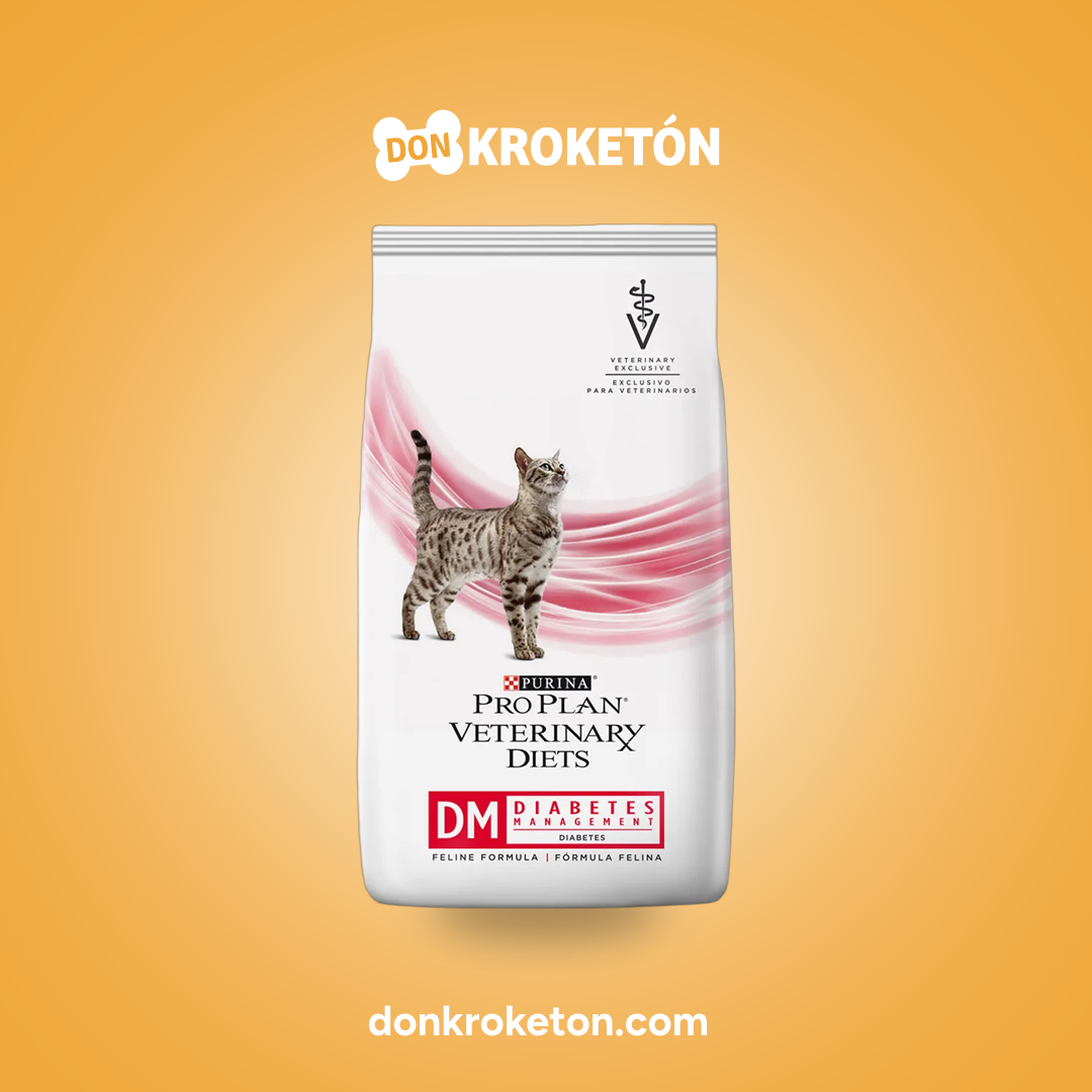 Pro Plan Veterinary Diets DM Dietetic Management Feline Seco - imagen comercial Don Kroketon