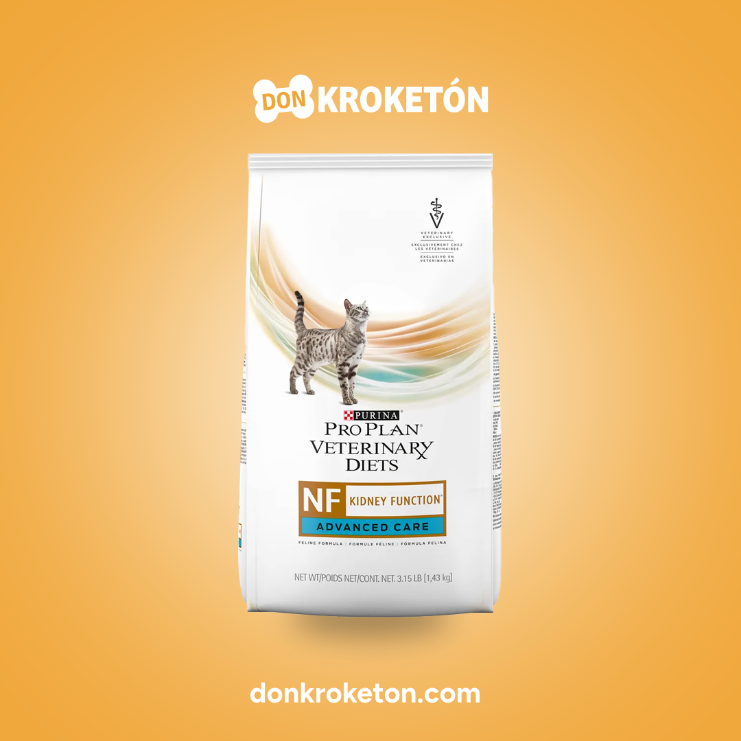 Pro Plan Veterinary Diets NF Kidney Function Advanced Care Feline Seco - imagen comercial Don Kroketon
