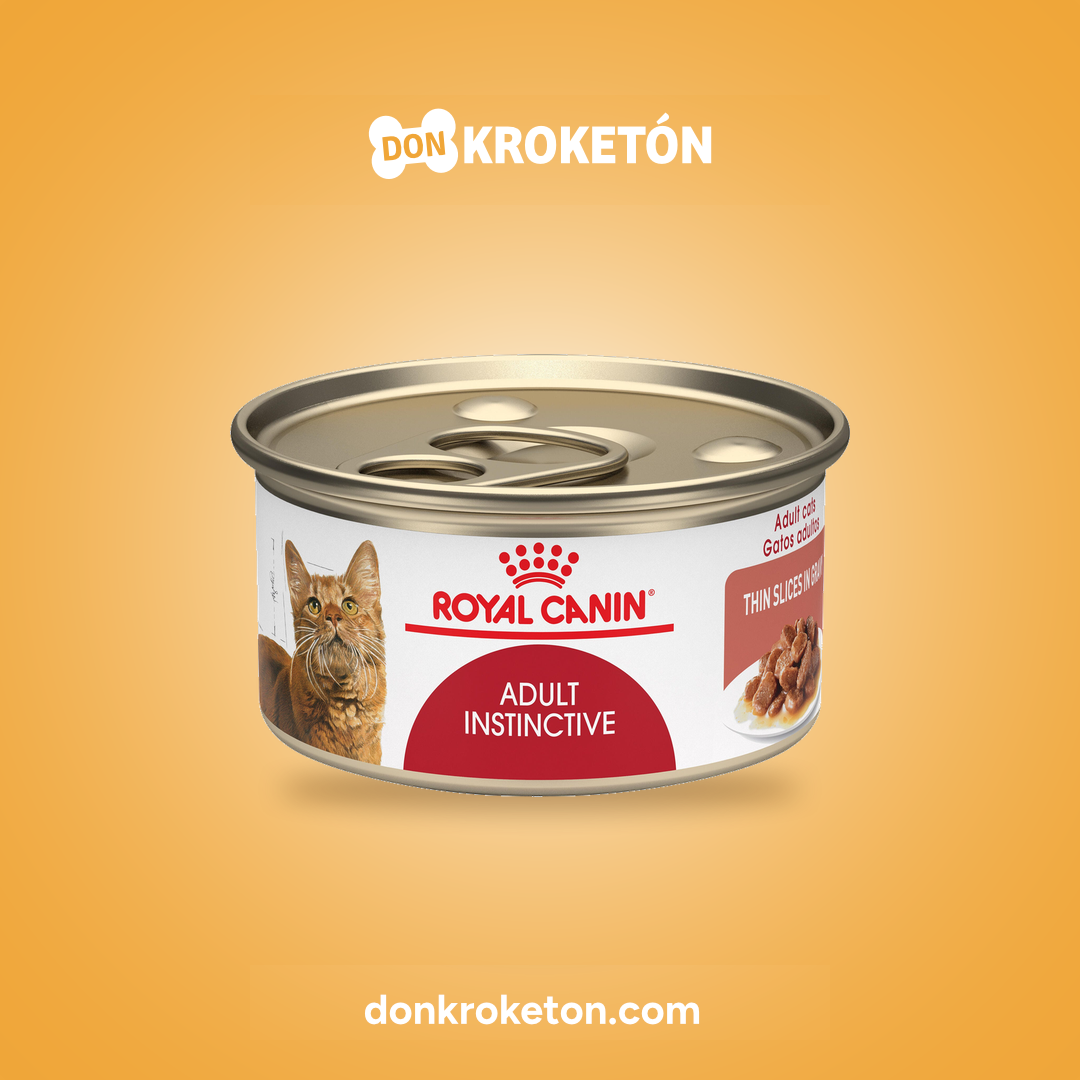 Royal Canin Adult Instinctive Thin Slices Gato - imagen comercial Don Kroketon