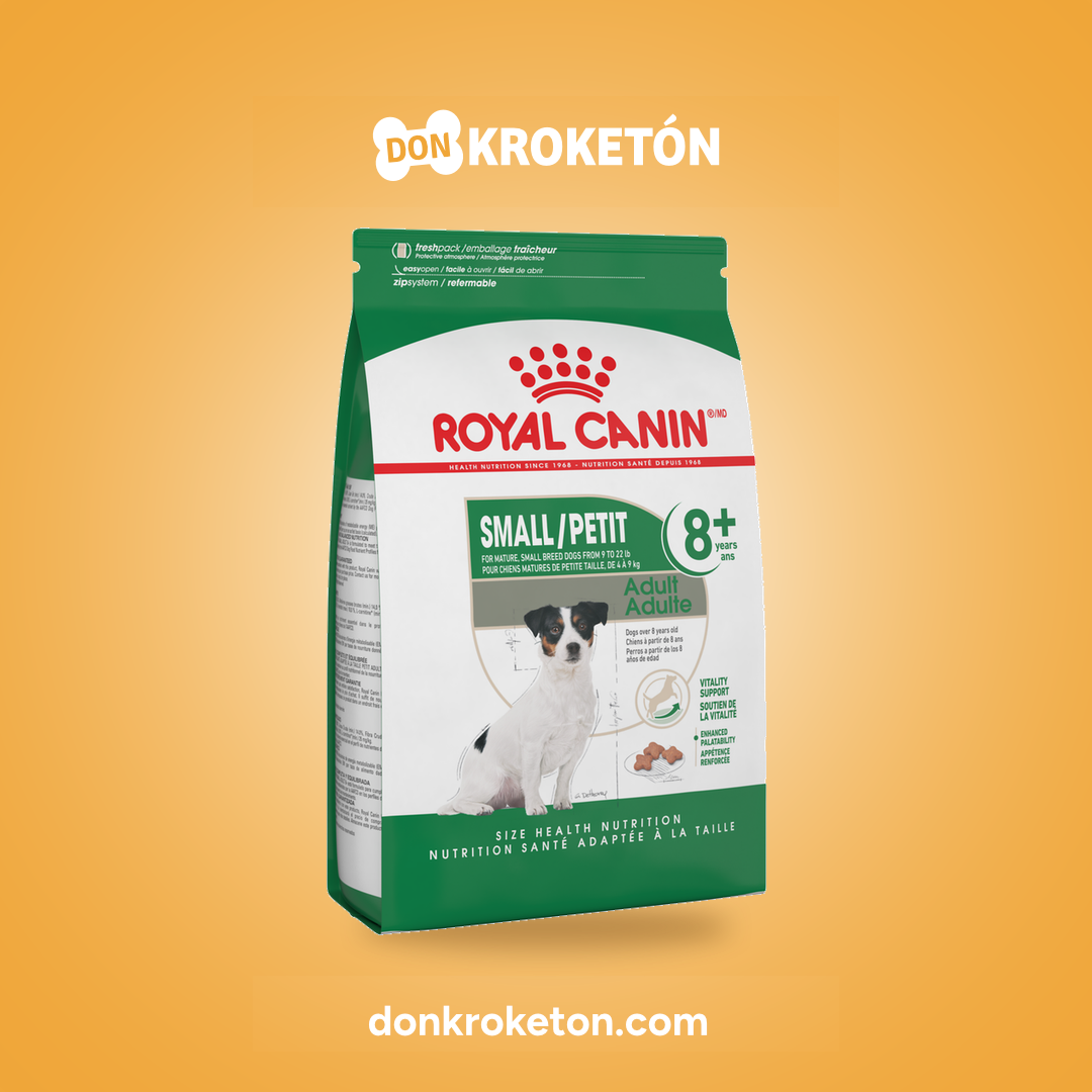 Royal Canin Adulto Chico 8+ - imagen comercial Don Kroketon