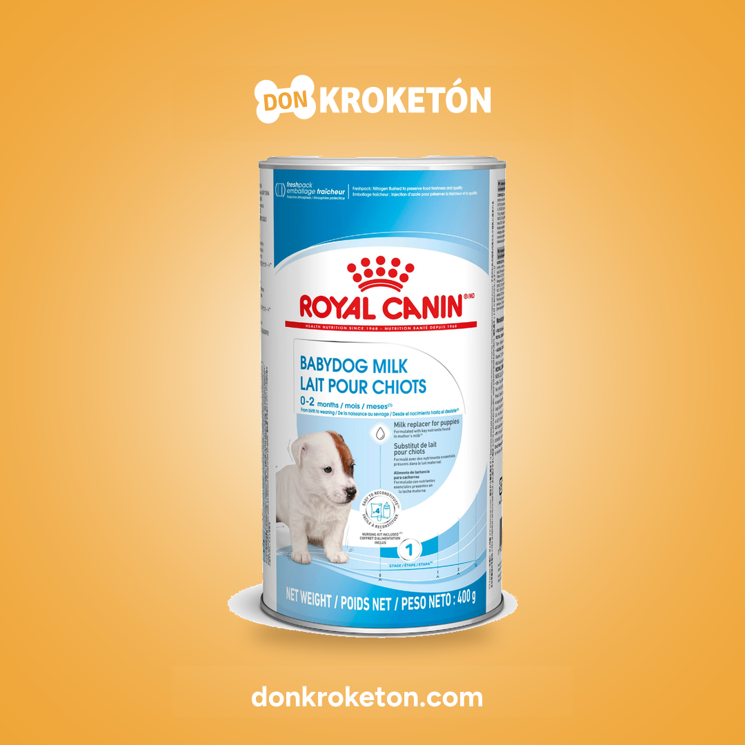 Royal Canin Babydog Milk - imagen comercial Don Kroketon