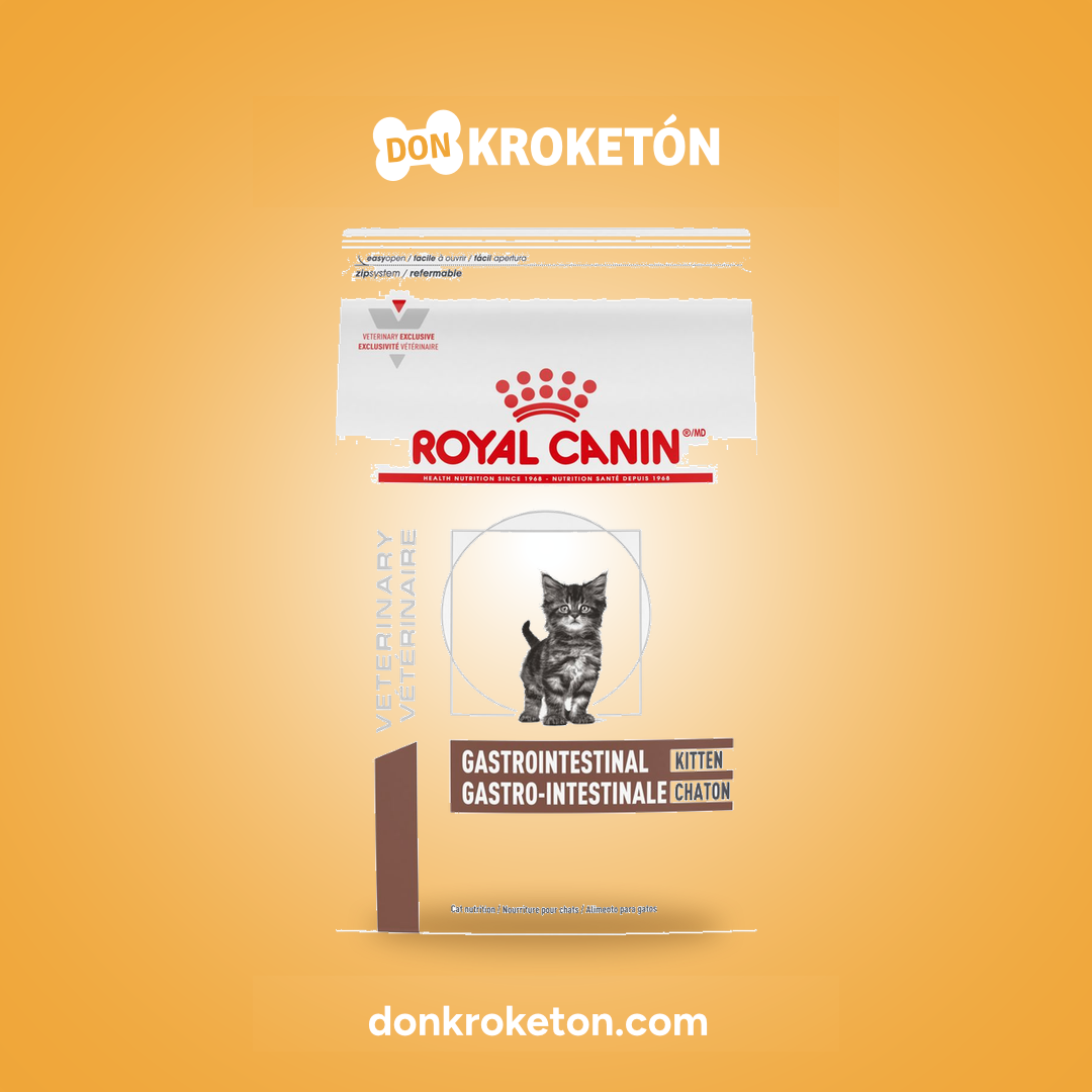 Royal Canin Gastrointestinal Kitten - imagen comercial Don Kroketon