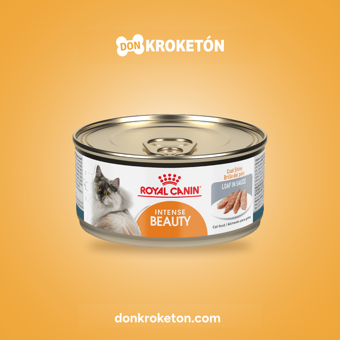 Royal Canin Hair & Skin Care Loaf Gato Lata - imagen comercial Don Kroketon