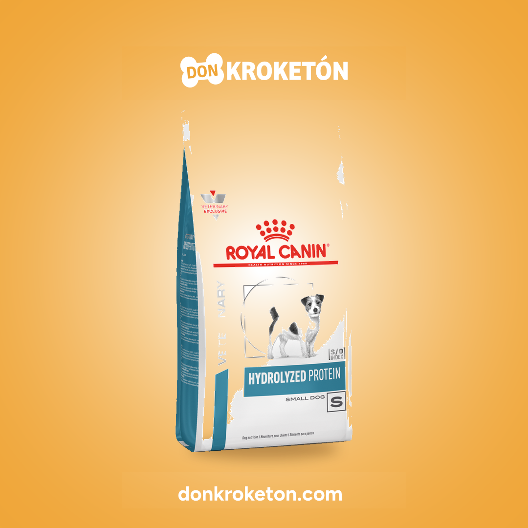 Royal Canin Hydrolyzed Protein Raza Chica - imagen comercial Don Kroketon