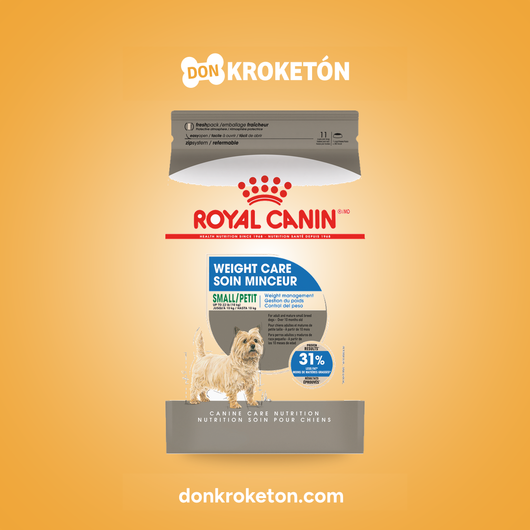 Royal Canin Small Weight Care - imagen comercial Don Kroketon