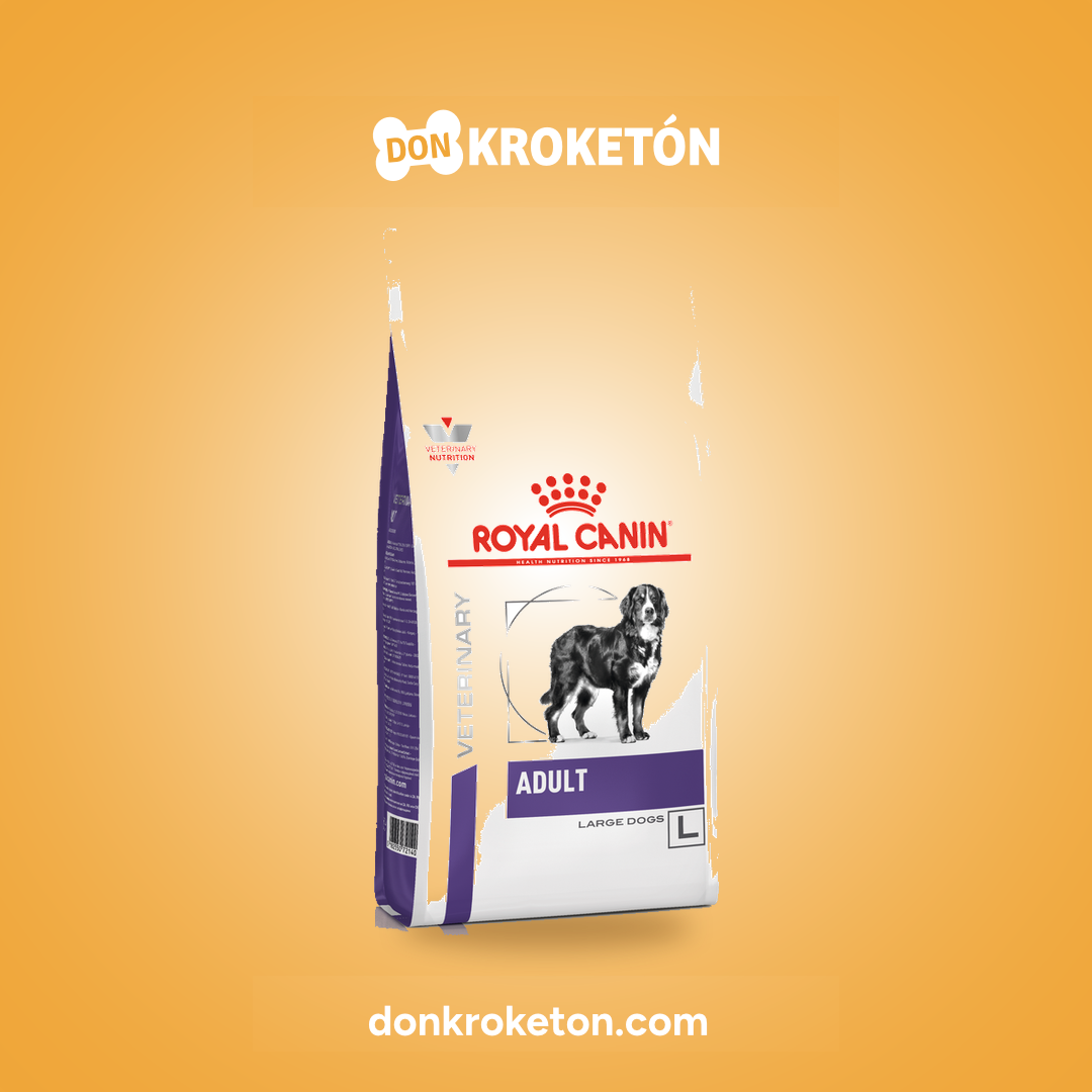Royal Canin Veterinary Adult Raza Grande - imagen comercial Don Kroketon