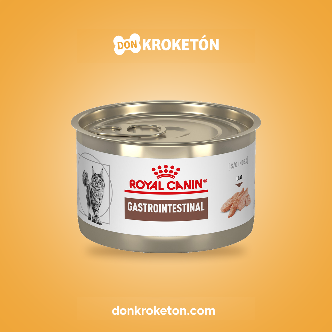 Royal Canin Veterinary Gastrointestinal Feline Lata - imagen comercial Don Kroketon