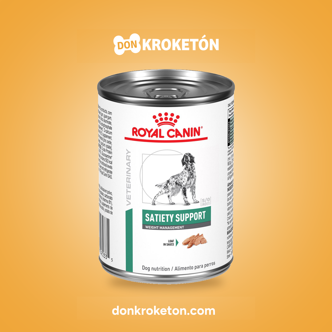 Royal Canin Veterinary Satiety Support Perro Lata - imagen comercial Don Kroketon