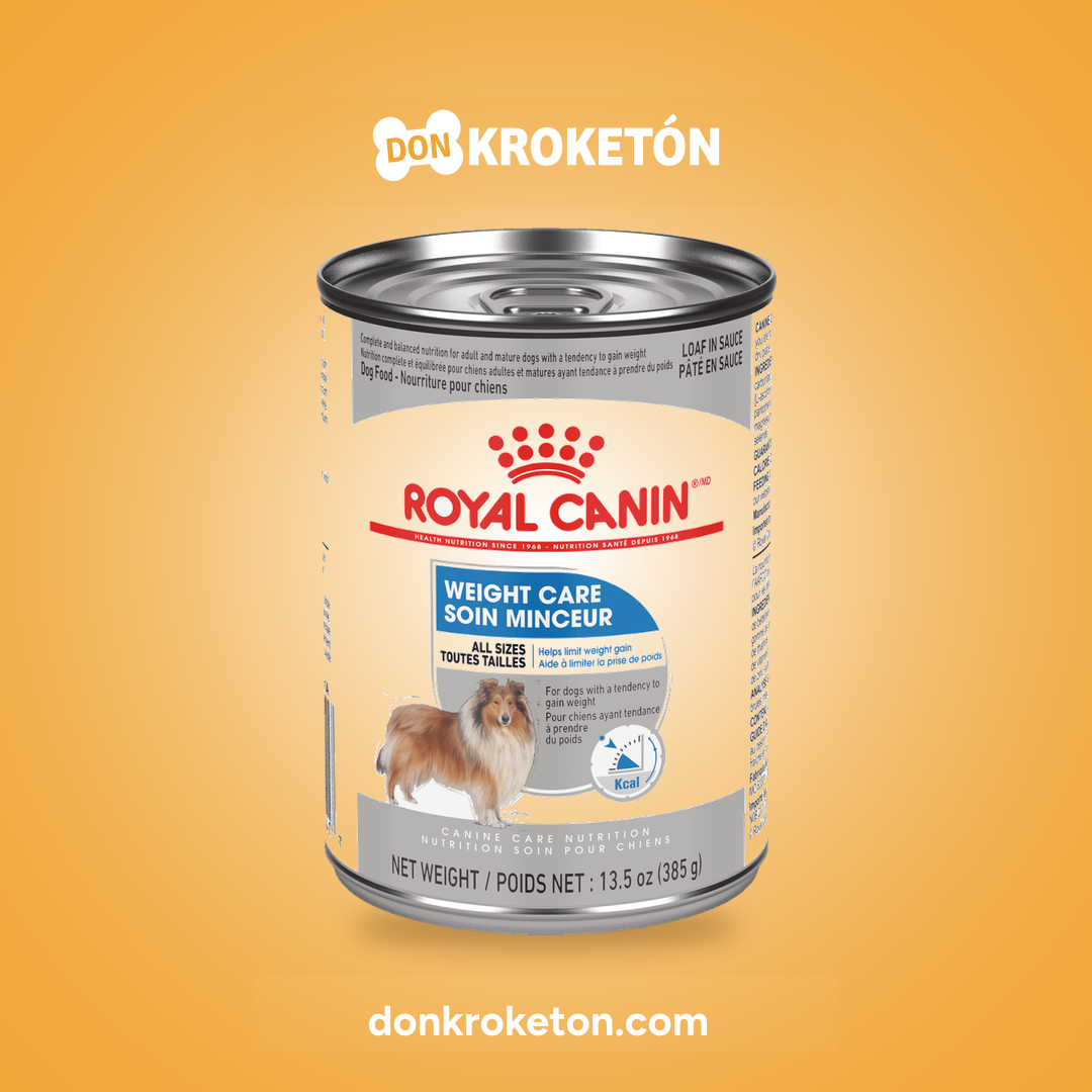 Royal Canin Weight Care Loaf Perro Lata - imagen comercial Don Kroketon