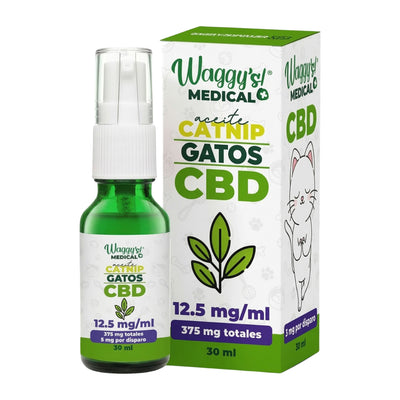 Waggy's Aceite Calmante Catnip para Gatos