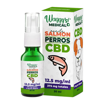 Waggy's Aceite Calmante Salmón para Perros