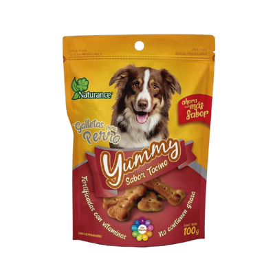 Yummys Galletas Sabor Tocino  100gr