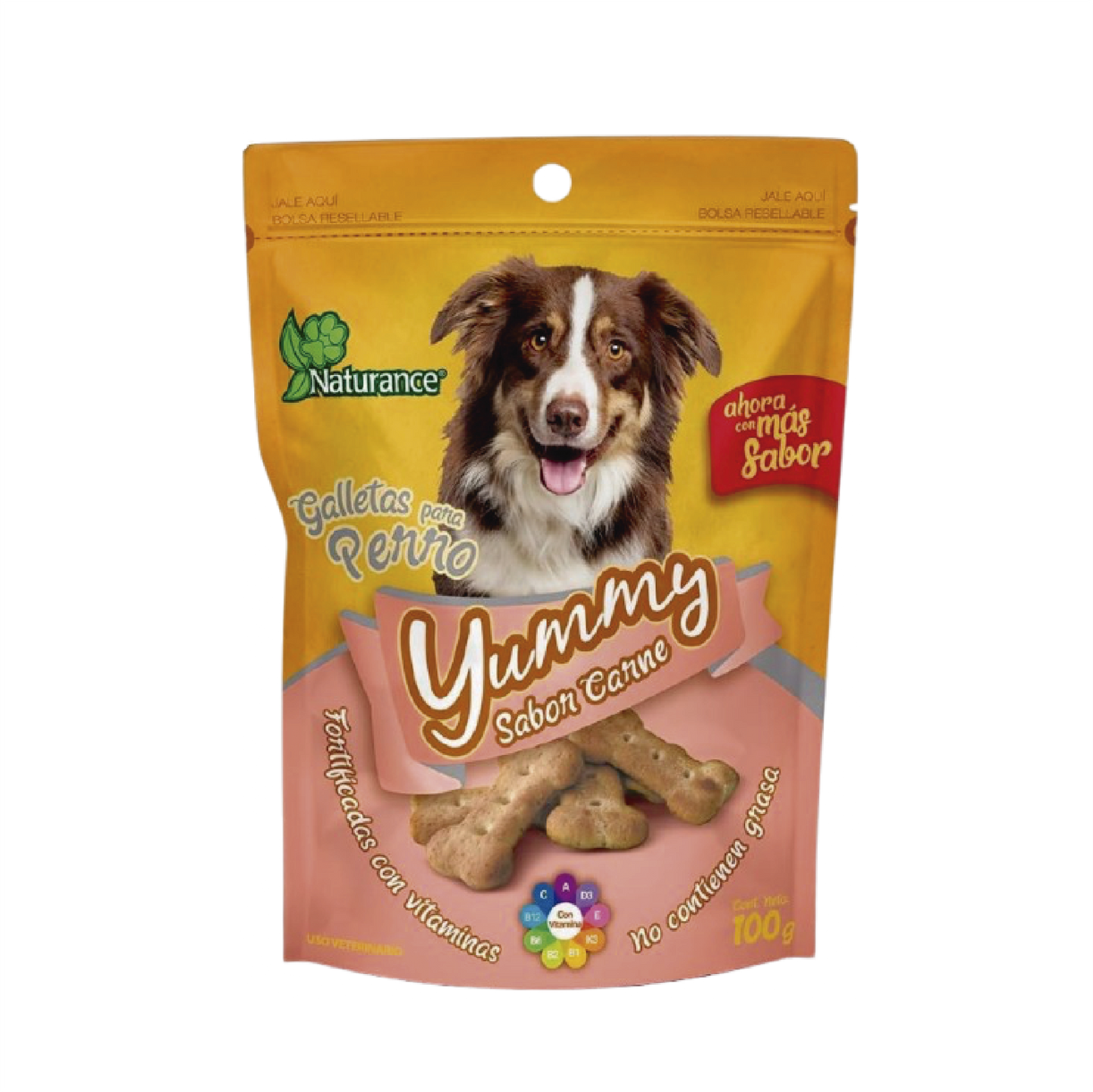 Yummys Galletas Sabor Carne 100gr