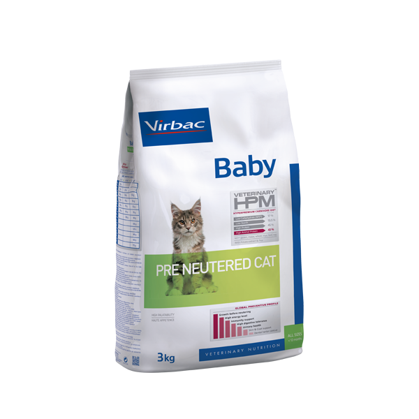 Virbac Baby PreNeutered Cat 3kg