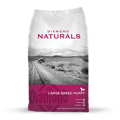 Diamond Naturals Cachorro Raza Grande